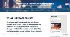 Desktop Screenshot of keratoconusgb.com