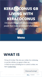 Mobile Screenshot of keratoconusgb.com